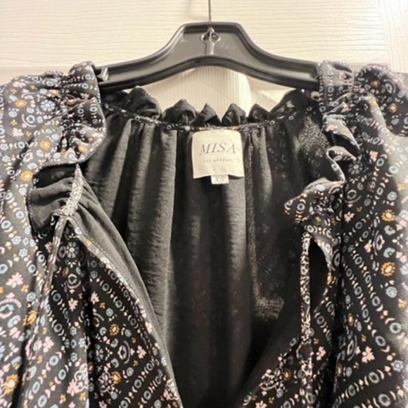 Misa long sleeve bohemian dress - Picture 4 of 5